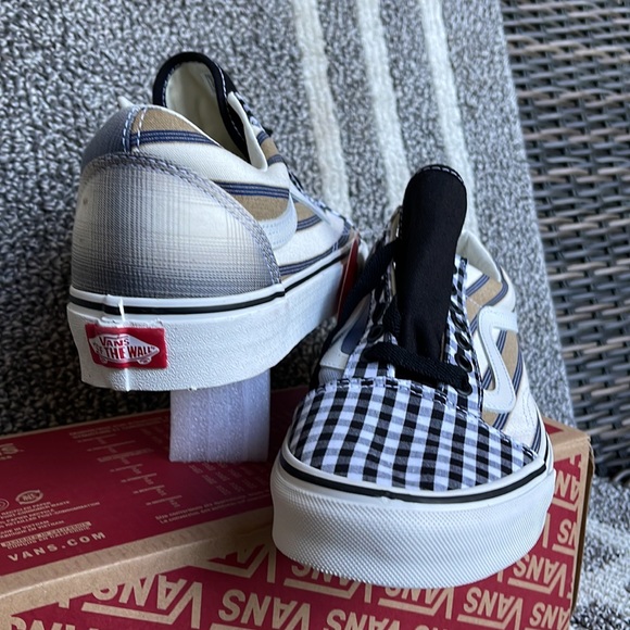 Vans Old Skool Prep Retro Blancdeblanc MENS - Picture 10 of 16